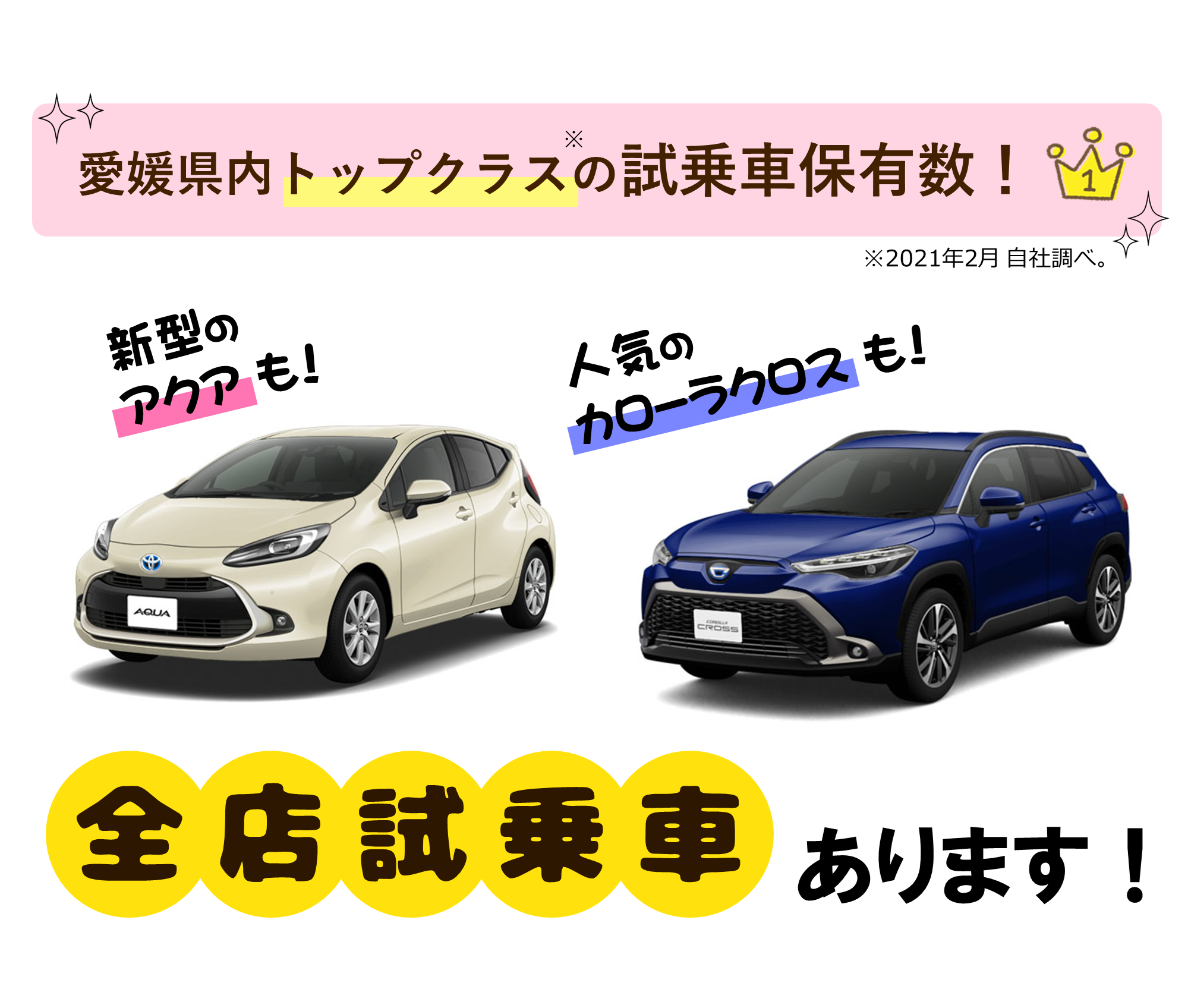 ネッツ愛媛の試乗ガイド ネッツトヨタ愛媛株式会社