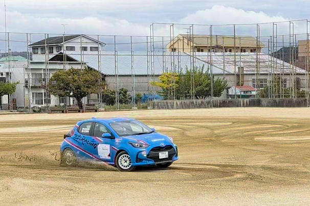 出前授業（デモンストレーション走行）