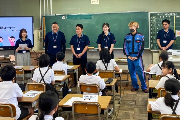 2025.09.22周布小学校（座学）出前授業