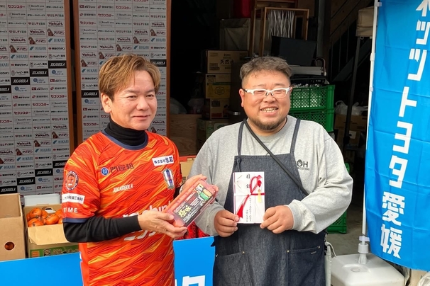 レディースGo!Go!プロジェクトたまご寄贈式