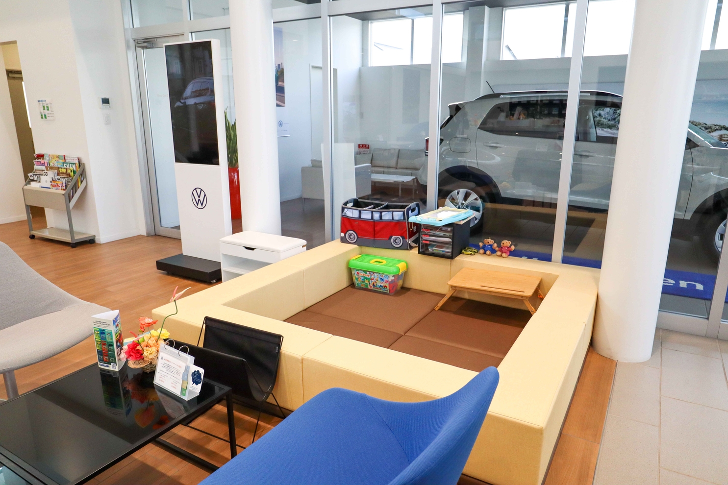 VW松山インター　店舗写真（キッズスペース）